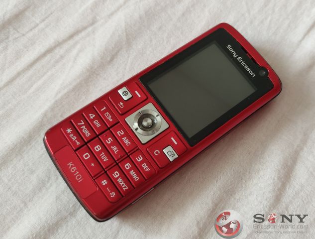 Sony Ericsson K610i Bordowy